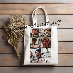 Harry Styles tote bag υφασμάτινη τσάντα