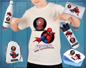 spiderman σχολικη συλλογη προιοντων